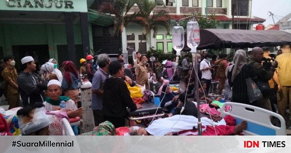 Korban Gempa Terus Tambah Rsud Cianjur Kekurangan Oksigen