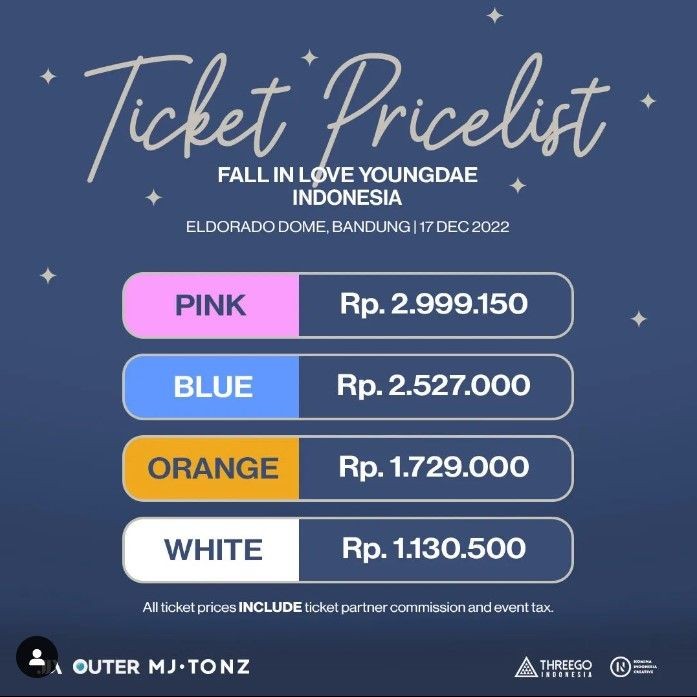 Harga Tiket Fan Meeting Kim Young Dae