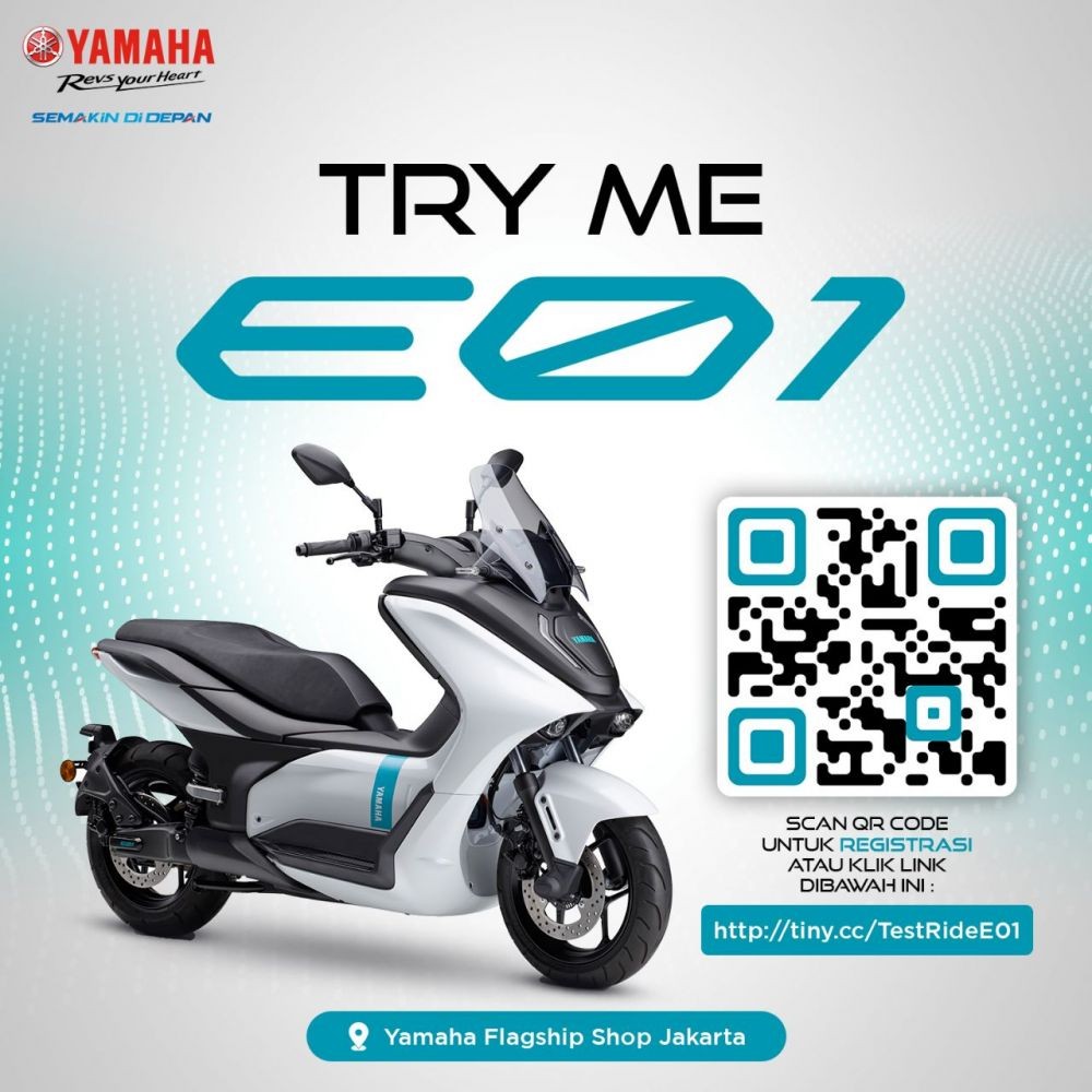 Yamaha Mulai Tes Pasar Motor Listrik E01 Di Jakarta