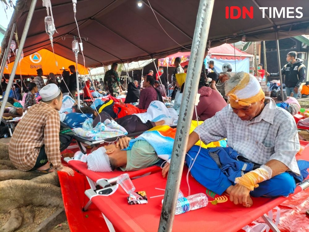 Bantu Korban Gempa Cianjur, TIKI, HDCI, Rumah Zakat Dirikan Dapur Umum