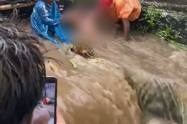 Hujan Deras di Gianyar, Pria Meninggal Hanyut Terseret Arus Sungai