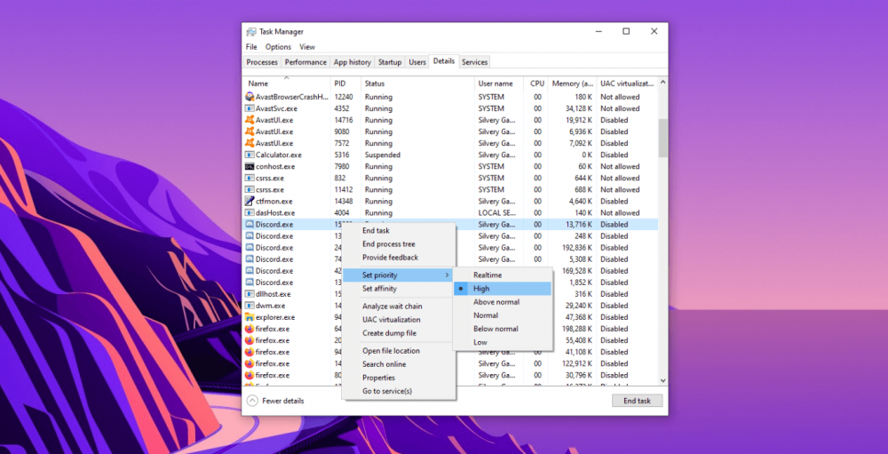 Game Input Task Manager 7 Tips Bermain Game di PC dengan Spesifikasi Rendah