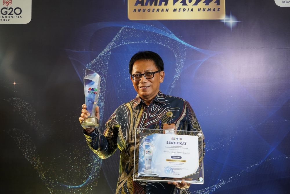 Pemda Daerah Istimewa Yogyakarta Sabet 4 Piala Anugerah Media Humas