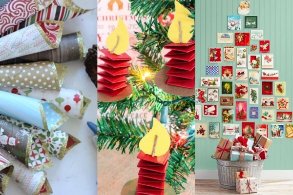 15 Ide DIY Ornamen Natal dari Kertas yang Super Aman di Dompet!