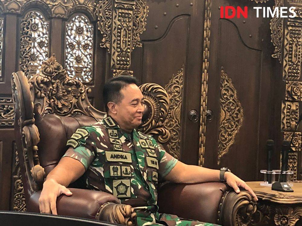 Andika Resmi Diberhentikan Dengan Hormat Sebagai Panglima