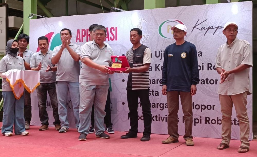 Apresiasi Petani Kopi Lampung, Dorong Tingkatkan Produktivitas
