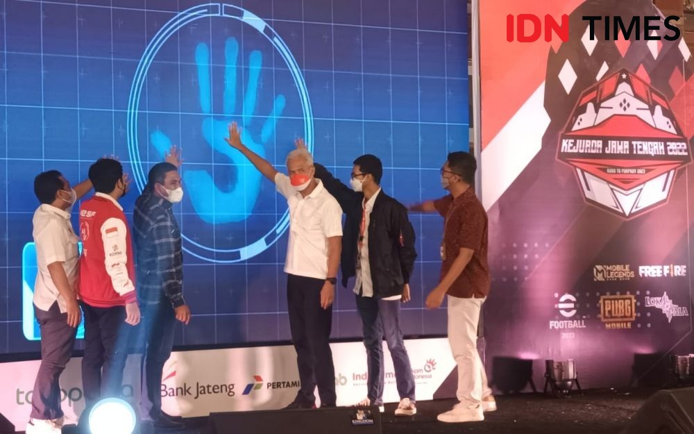 Ganjar: Tak Hanya di Kota, E-Sports kini Merambah ke Pelosok Jateng