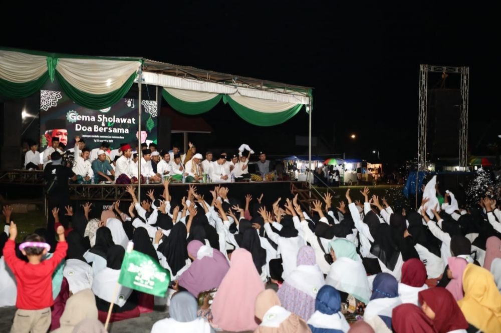 Ribuan Santri di Lampung Timur Ingin Pesantrennya Dikunjungi Ganjar