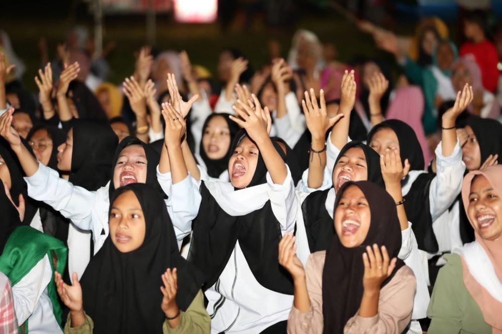 Ribuan Santri di Lampung Timur Ingin Pesantrennya Dikunjungi Ganjar