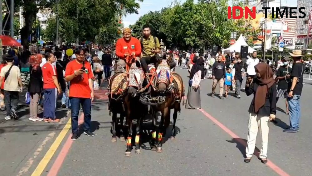 5.000 Relawan Jokowi Hadiri Acara Ngunduh Mantu Kaesang Erina di Solo