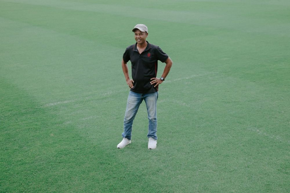 Ketut Karjaya, Sosok di Balik Rumput Stadion Dipta Berstandar FIFA