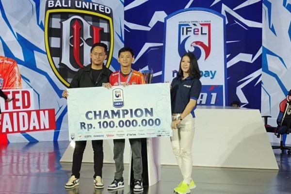Rizky Faidan, Juara IFeL Liga 1 2022 Minta Bonus ke Bali United