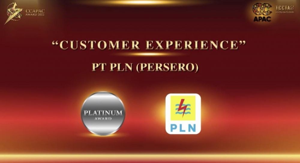 PLN Meraih Platinum di Ajang Contact Center Asia Pacific Award 2022