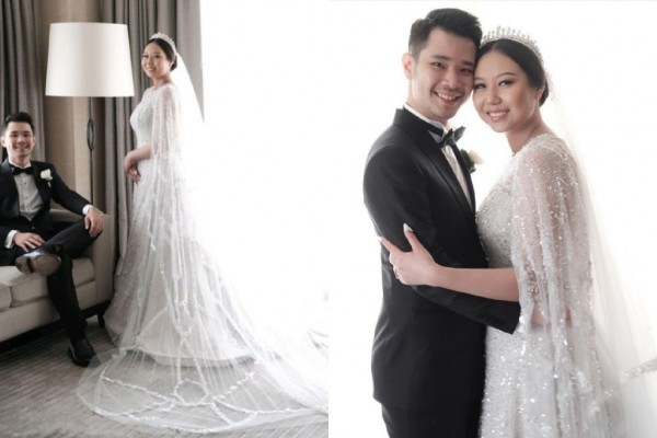 10 Ide Makeup dan Gaun Pengantin Sisca Kohl, bak Royal Wedding