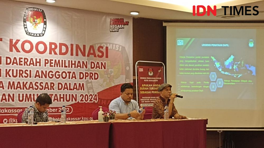 KPU Makassar Usul Pengubahan Komposisi Dapil di Pemilu 2024