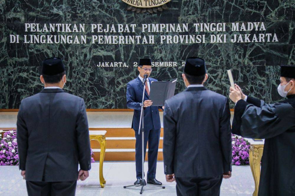 Heru Copot Marullah Dari Posisi Sekda DKI, Kini Jabat Deputi