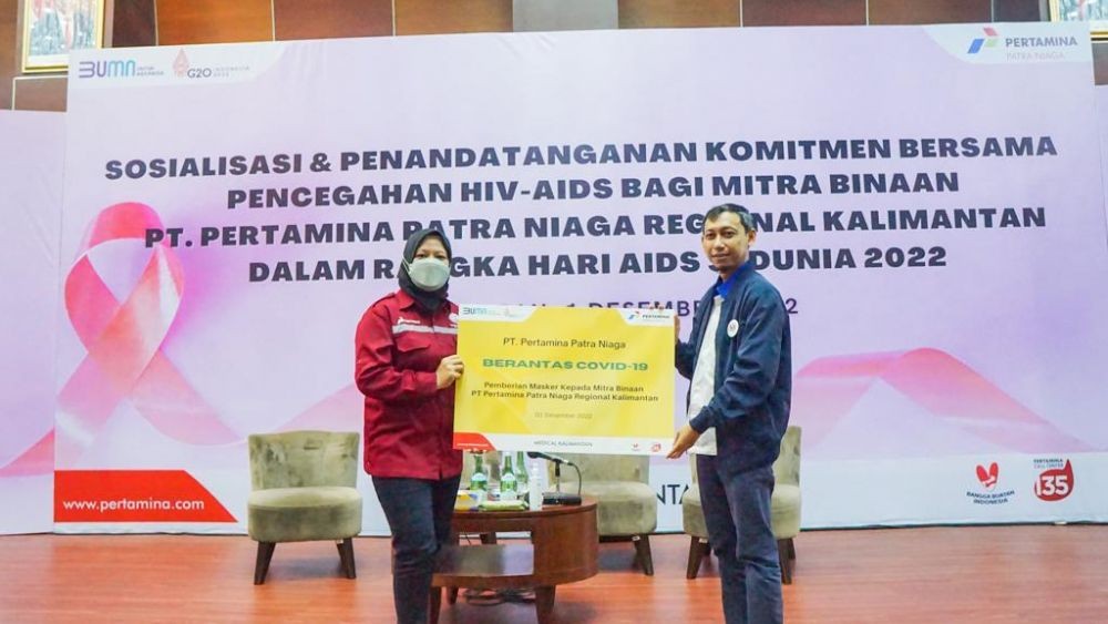 PT Pertamina Patra Niaga Menandatangani Komitmen Pencegahan HIV/AIDS 