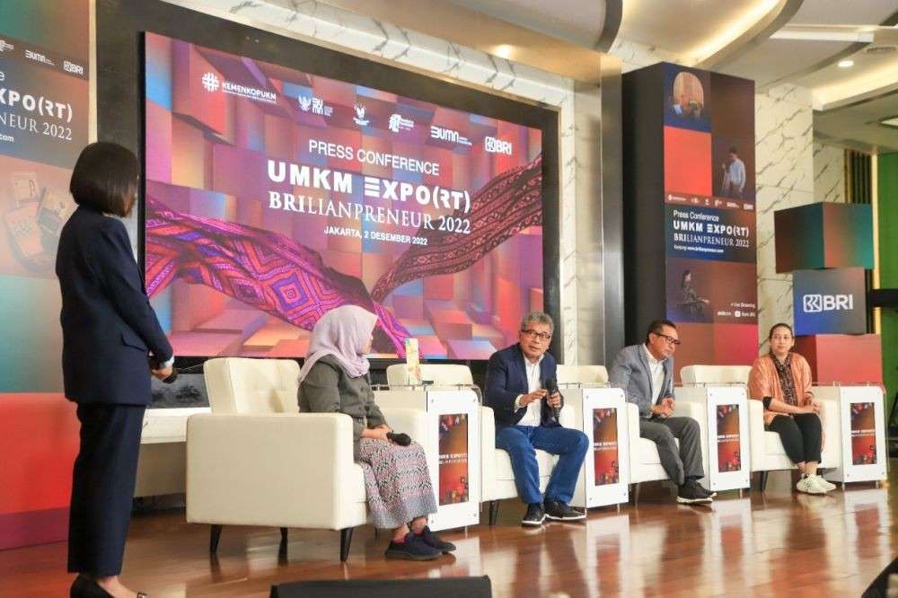 BRI Kembali Selenggarakan UMKM EXPO(RT) BRILIANPRENEUR 2022