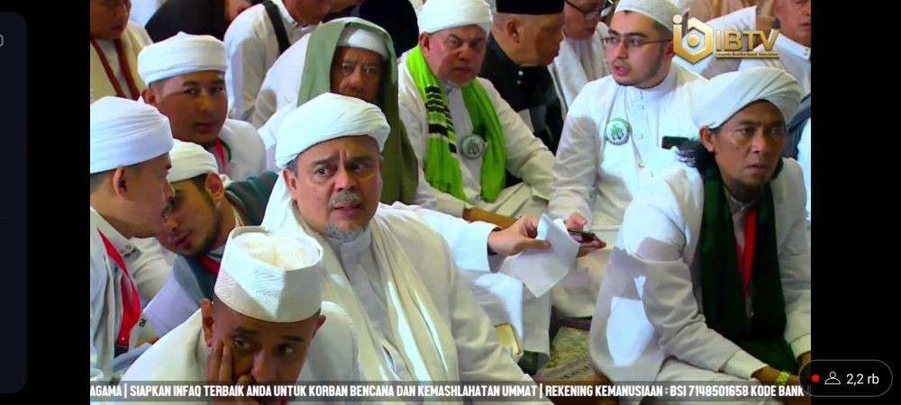 Rizieq Shihab Minta Massa Reuni 212 Tak Datangi Rumahnya