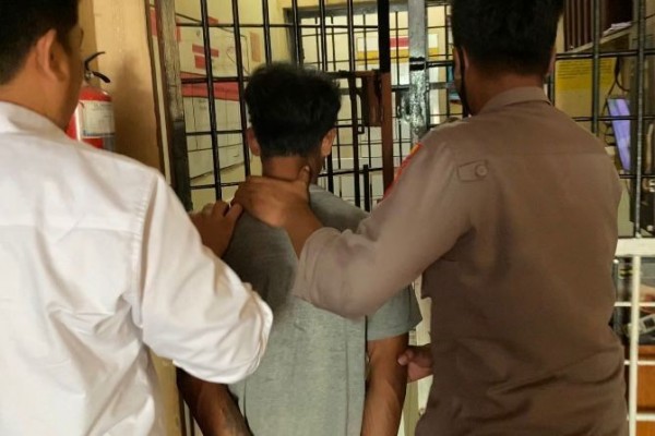 Pelaku Persetubuhan Anak Dibawah Umur di Tanggamus Ditangkap