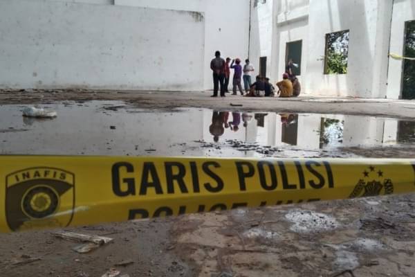 Hendak Curi Besi Atap, Pria Di Muba Tewas Terjatuh Dari Gedu