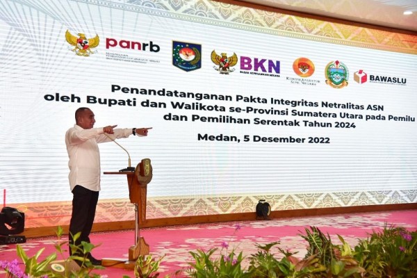 Edy Rahmayadi Curhat, 75 Kali Disomasi Selama Jadi Gubernur