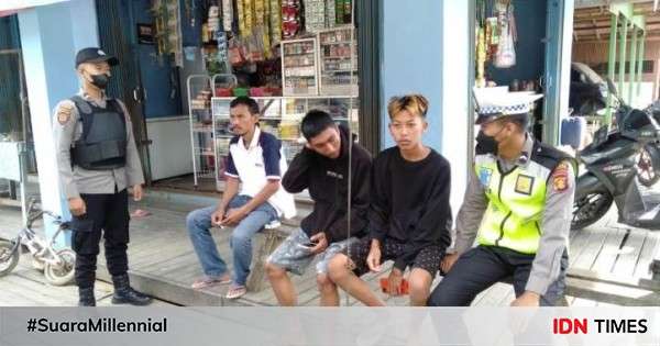 Polsek Sepaku Patroli Dialogis Di Ikn Menjaga Kamtibmas