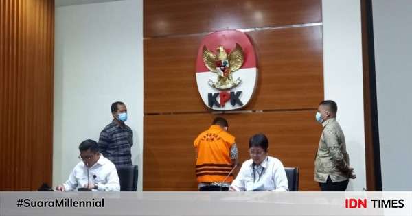 KPK Tahan Tersangka Korupsi Proyek Jalan Di Bengkalis