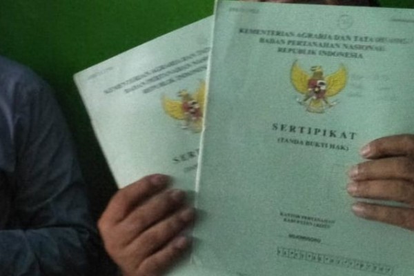 Dugaan Sertifikat Tanah Palsu, Kepala BPN Bojonegoro Angkat Bicara