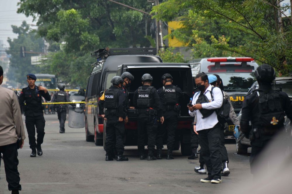 Identitas Pemilik Motor Bom Bunuh Diri di Bandung Masih Hidup