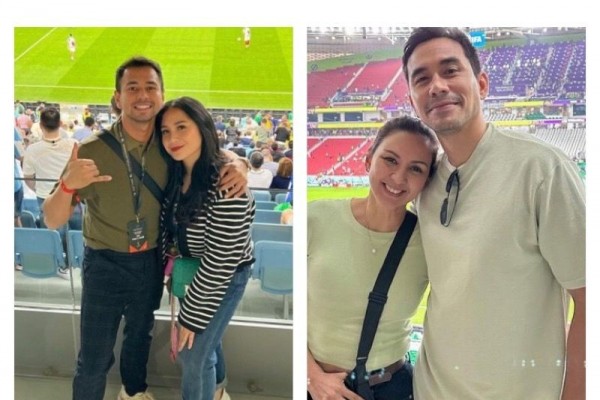 10 Artis Indonesia Nonton Langsung Piala Dunia 2022 di Qatar, Seru!