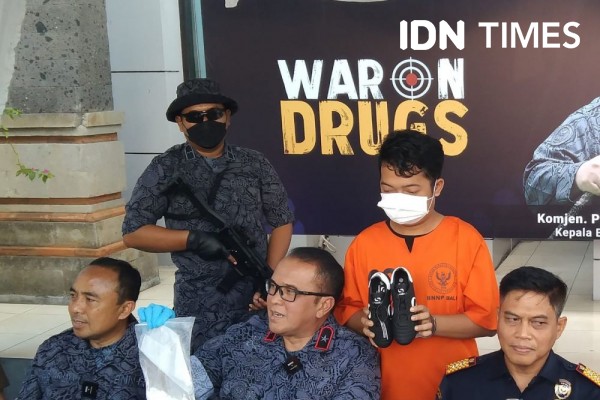 Kokain Senilai Rp1 Miliar Dikirim dari Inggris ke Bali
