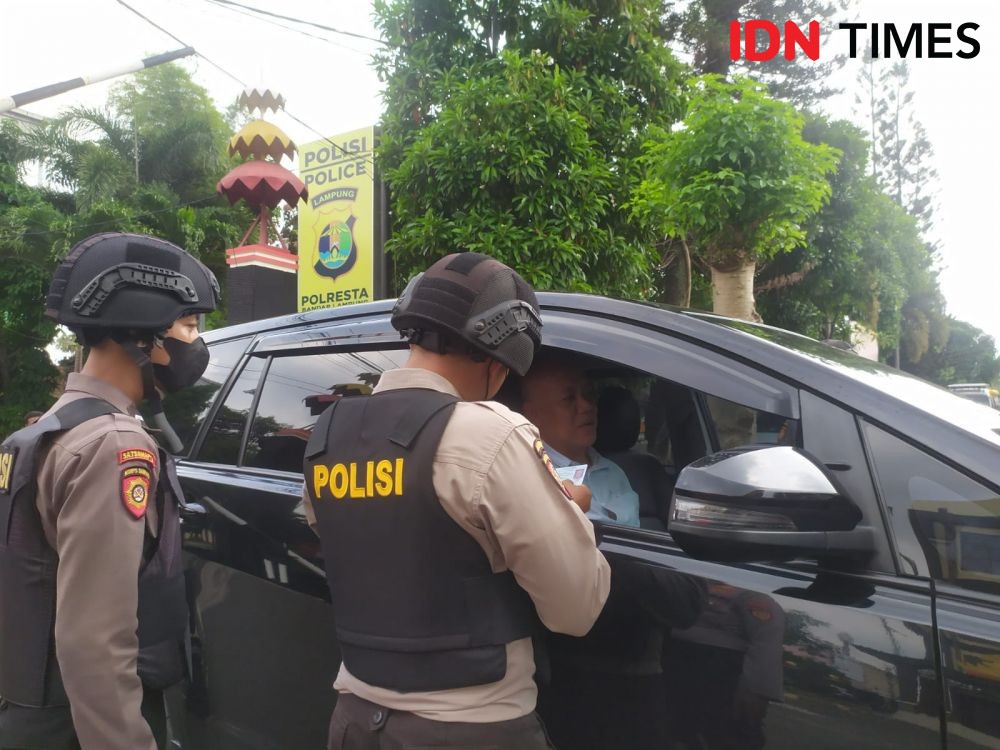 Bom Bunuh Diri di Bandung, Polda Lampung Perketat Pengamanan Markas