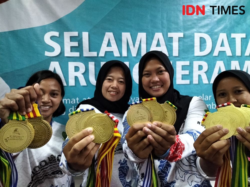 Borong 18 Medali Emas, Atlet Arum Jeram Jabar Juara Umum Kejurnas 2022 