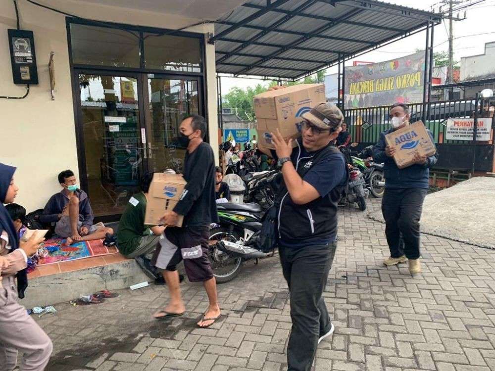 BRI Peduli Bantu Masyarakat Terdampak Gunung Semeru