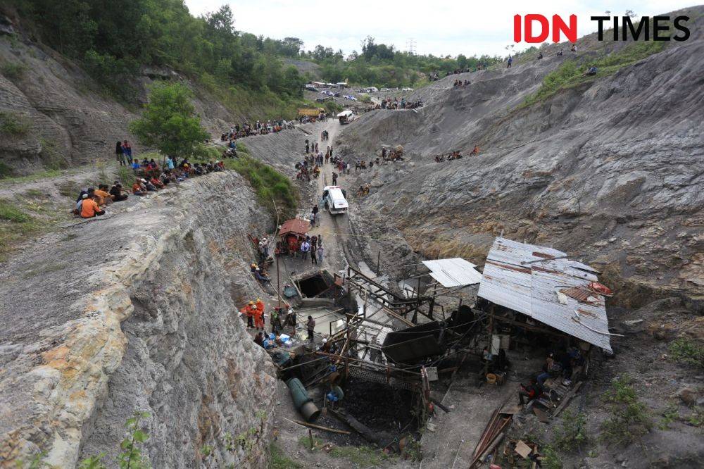 [Foto] Potret Lokasi Tambang Di Sawahlunto Tewaskan 9 Orang