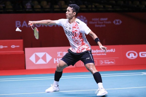 Jonatan Kunci Satu Tempat di Semifinal Indonesia Masters 2023