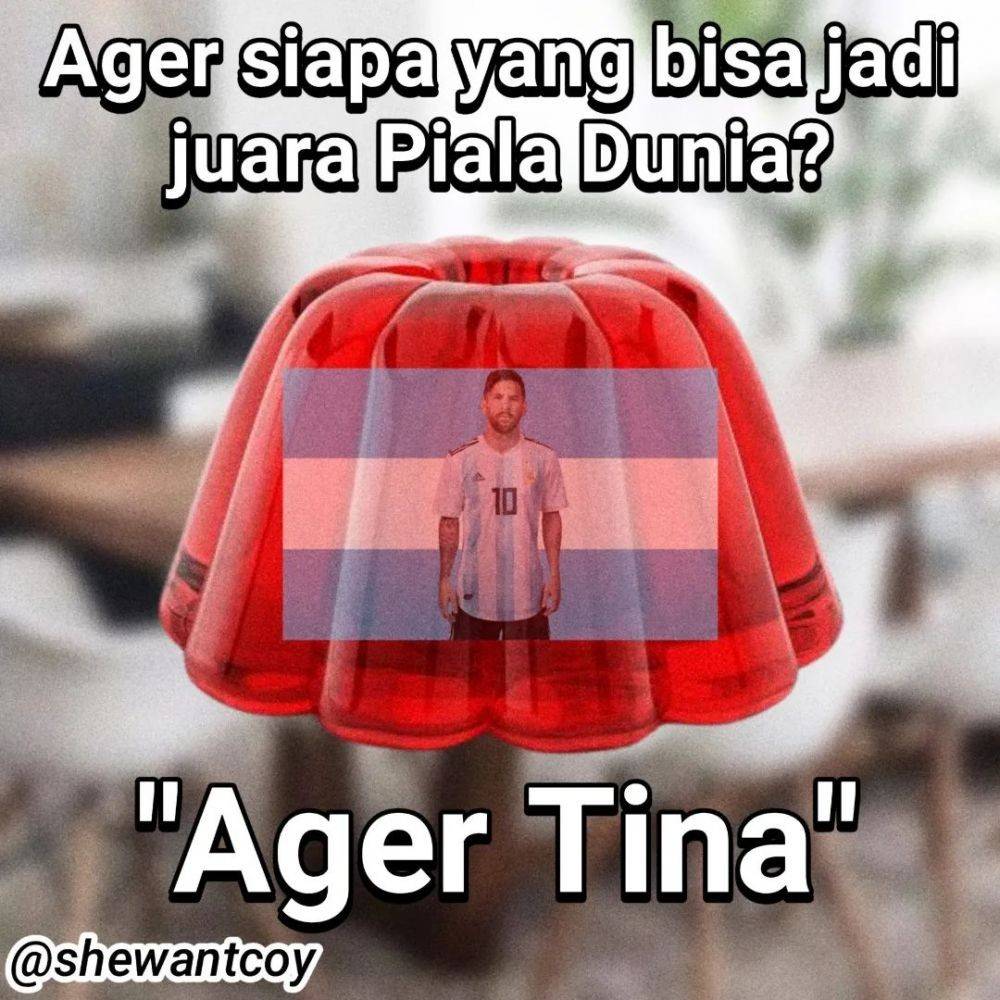 15 Meme Tebak-tebakan Seputar Piala Dunia, Kocak Banget!