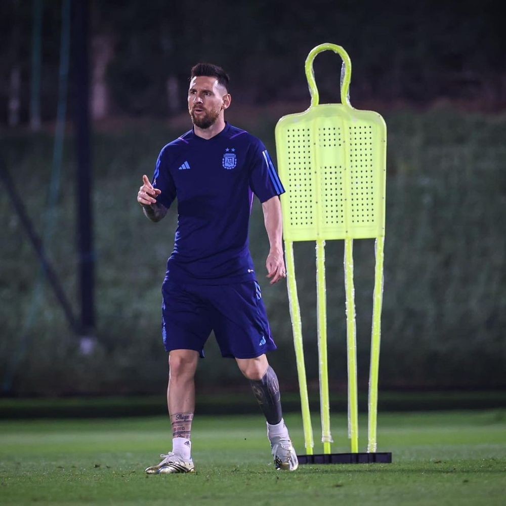 5 Potret Lionel Messi dalam Memimpin Argentina Jelang Laga vs Kroasia