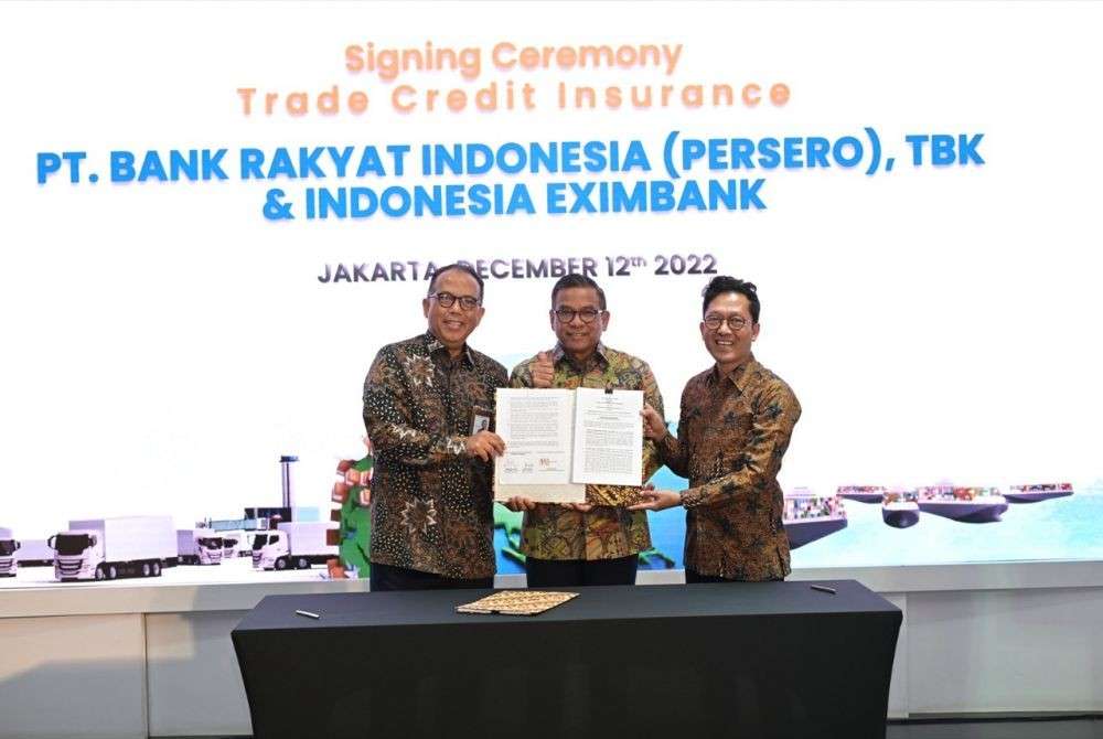 Dorong Ekspor, BRI Kerja Sama Dengan Indonesia Eximbank