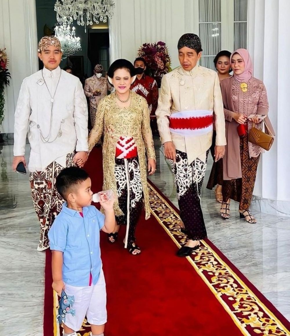 Potret Gemas Al Nahyan, Cucu Presiden di Pernikahan Kaesang-Erina  