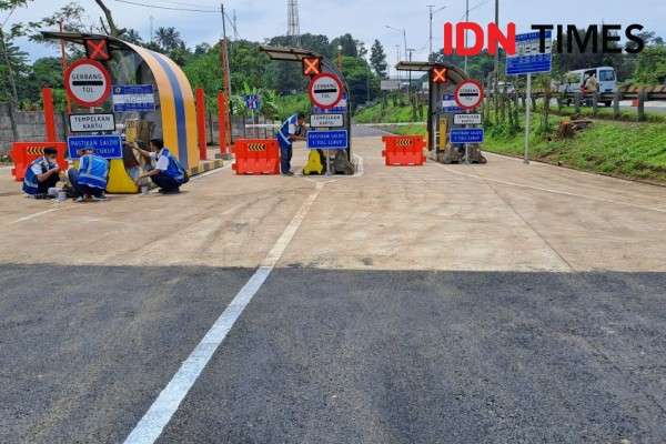 Siap Dibuka, GT Darangdan Tol Cipularang Masih Terbatas