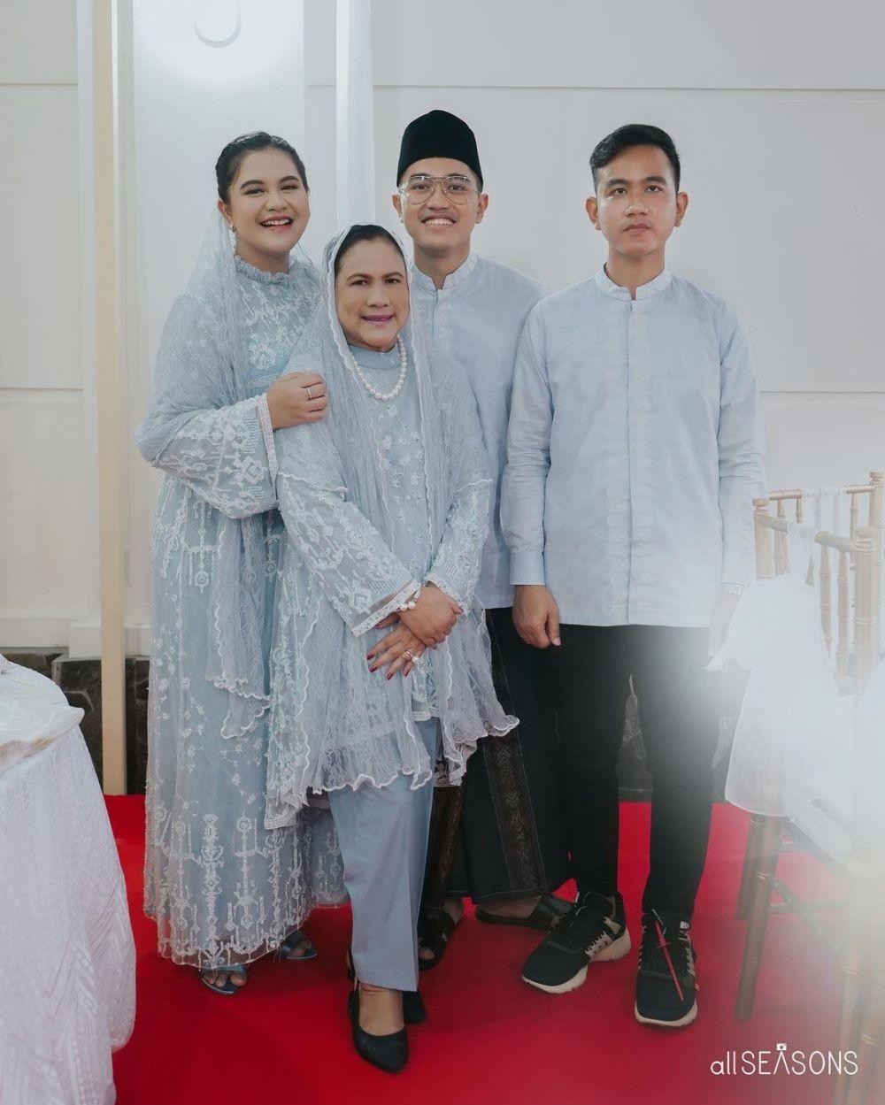 6 Baju Iriana Jokowi Dari Awal Prosesi Nikah Kaesang