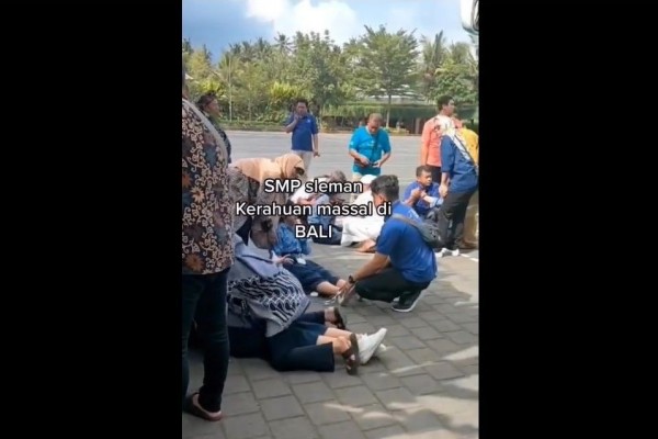 Siswa SMP asal Sleman Kesurupan saat Study Tour di Bali