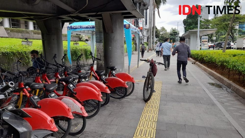 Motorbikes sharing in China