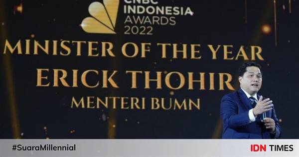 Erick Thohir Jadi Minister Of The Year