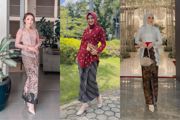 9 Inspirasi Kebaya Simple Klasik Untuk Kondangan, Apik