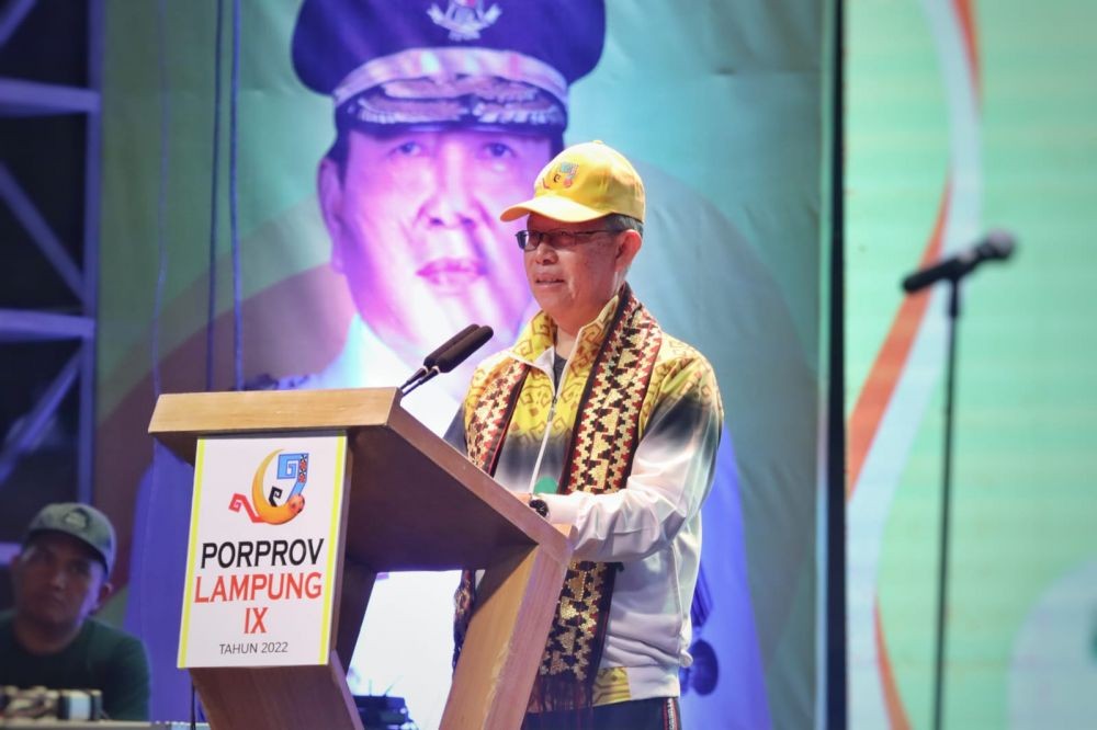 Mantap! Kota Bandar Lampung Juara Umum Porprov Lampung IX 2022
