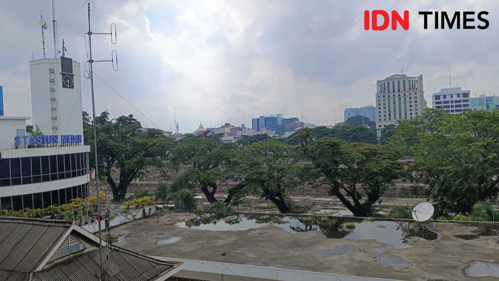 Potret Terkini Revitalisasi Lapangan Merdeka Medan