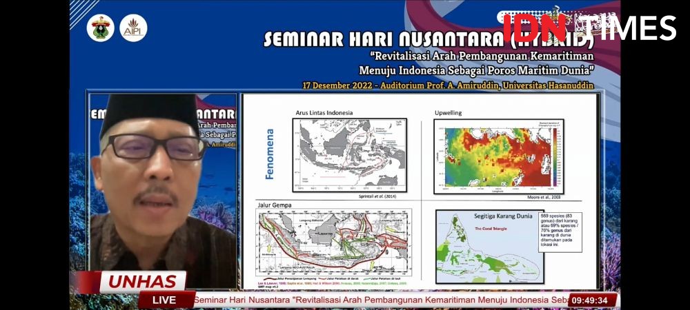 Unhas Bahas Peran Sains dan Teknologi untuk Laut Indonesia
